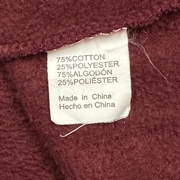 Campus Drive Arizona State University Hoodie Mens XXL Maroon Sun Devils Logo - Picture 8 of 9